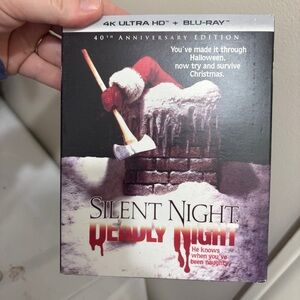 Silent Night Deadly Night 40th Anniversary Edition Blu-Ray Horror Movie NEW
